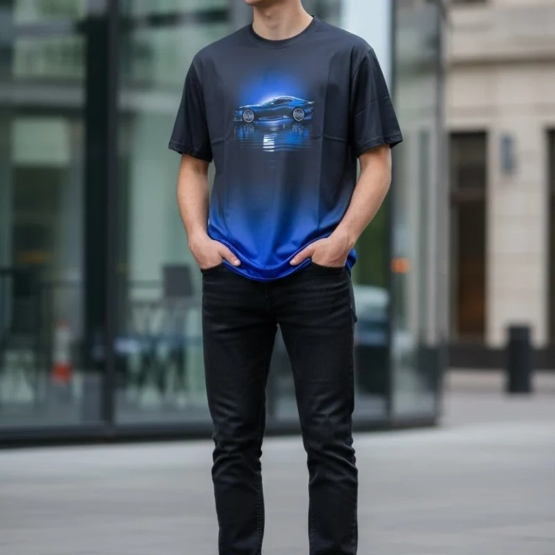 Men's Active Athletic Fitness T Shirt Cool Dry Sports Performance Running Gym Tee