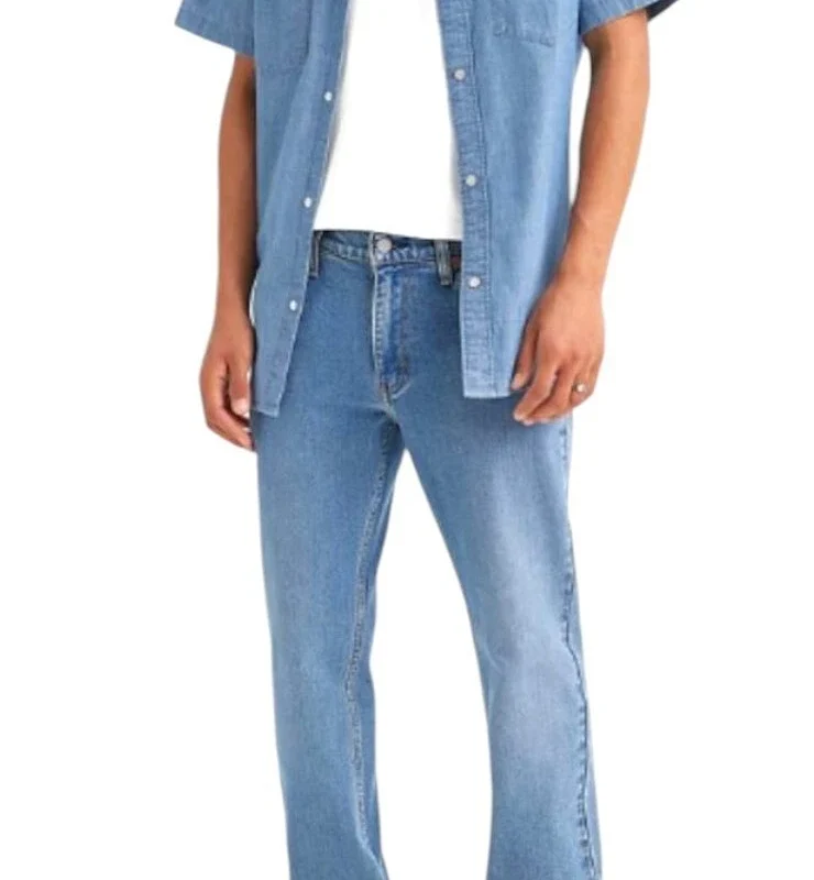 Men Ex Levi's Slim Fit Jeans Stretch Stone wash denim Pant Trousers Bottom J2